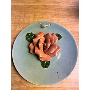 Really Cute Royal Copley Wall Plaques w/ Floral/Rose Design